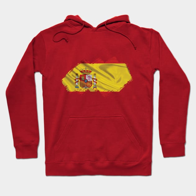 Spanish Flag Hoodie by Teemperor